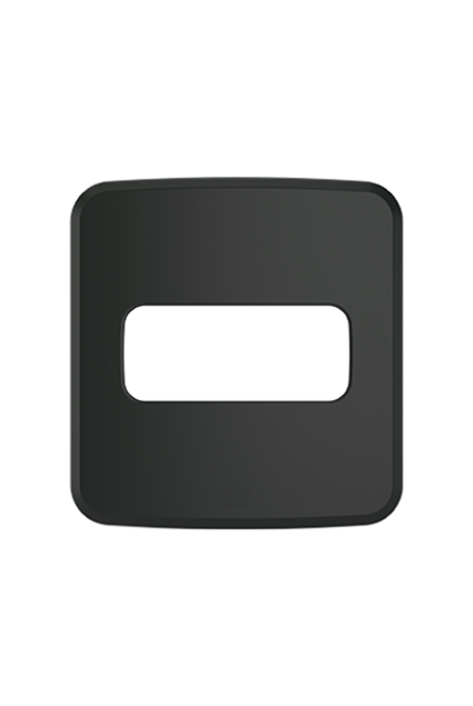 placa preto mini 1 p frente