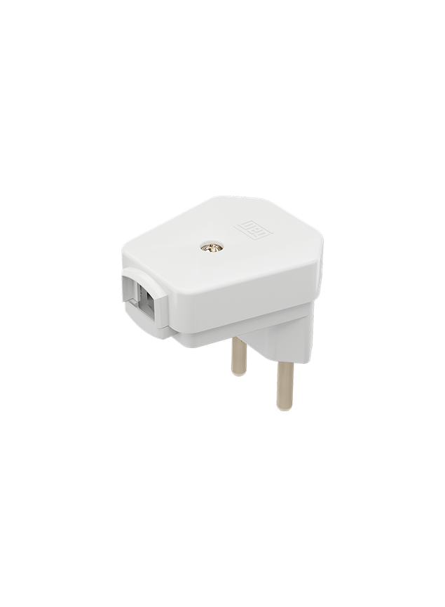 plug macho curvo deitado