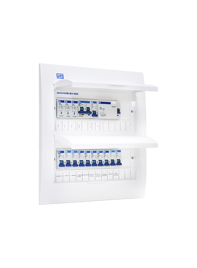 quadro b24 com disjuntores
