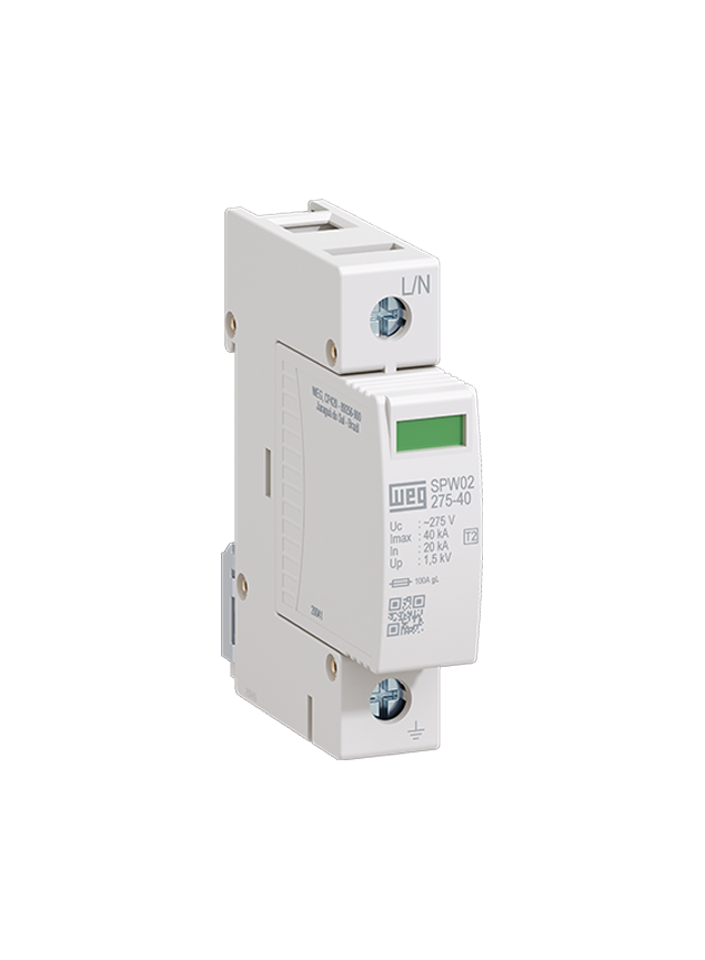DPS Protetor de Surtos Monopolar SPW02-275-40 Weg