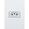 Módulo Tomada Esatta Branco 2P+T - 10A/250V - Weg