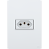 Módulo Tomada Esatta Branco 2P+T - 20A/250V - Weg