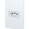 Módulo Tomada Esatta Branco 2P+T - 20A/250V - Weg
