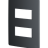 Placa Esatta Grafite 4x2 2 Posições Weg