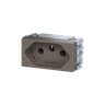 Módulo Tomada Esatta Argila 2P+T - 20A/250V - Weg