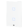 Interruptor Touch 4x2 2 Teclas Wi-Fi + RF Branco Weg Home