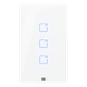Interruptor Touch 4x2 3 Teclas Wi-Fi + RF Branco Weg Home