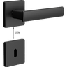 01 fechadura roseta quadrada pt fosco interna mac alavanca 3f