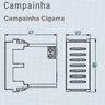 05 modulo campainha cigarra bivolt esatta branco weg